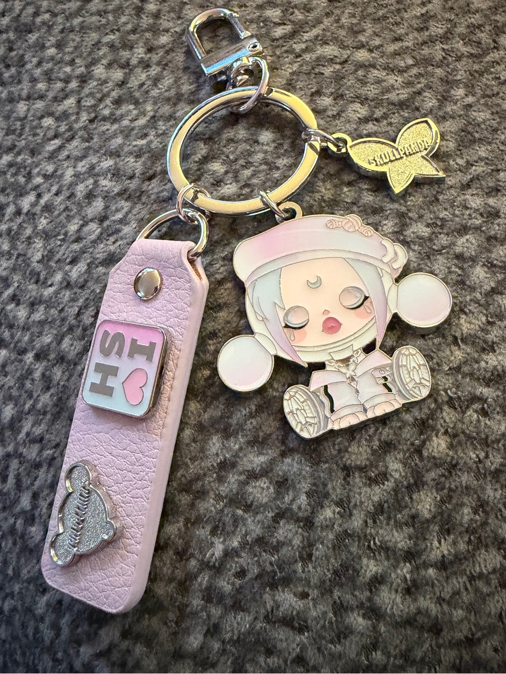 POP MART Skull Panda 2024 Global Flagship Shanghai Exclusive Keychain